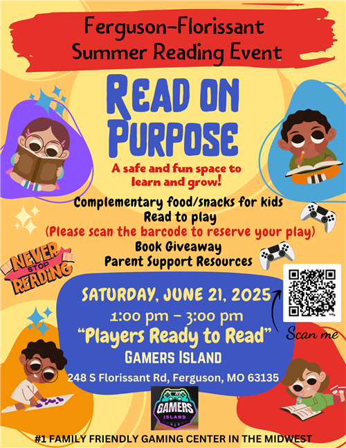 Ferguson-Florissant Summer Reading Event - Read on Purpose